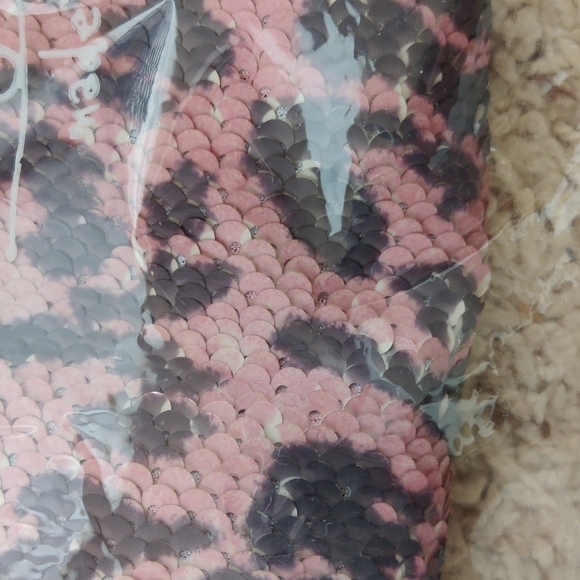 NEW Free People Pink Skinny Sequin Cheetah Skirt - Picture 15 of 15